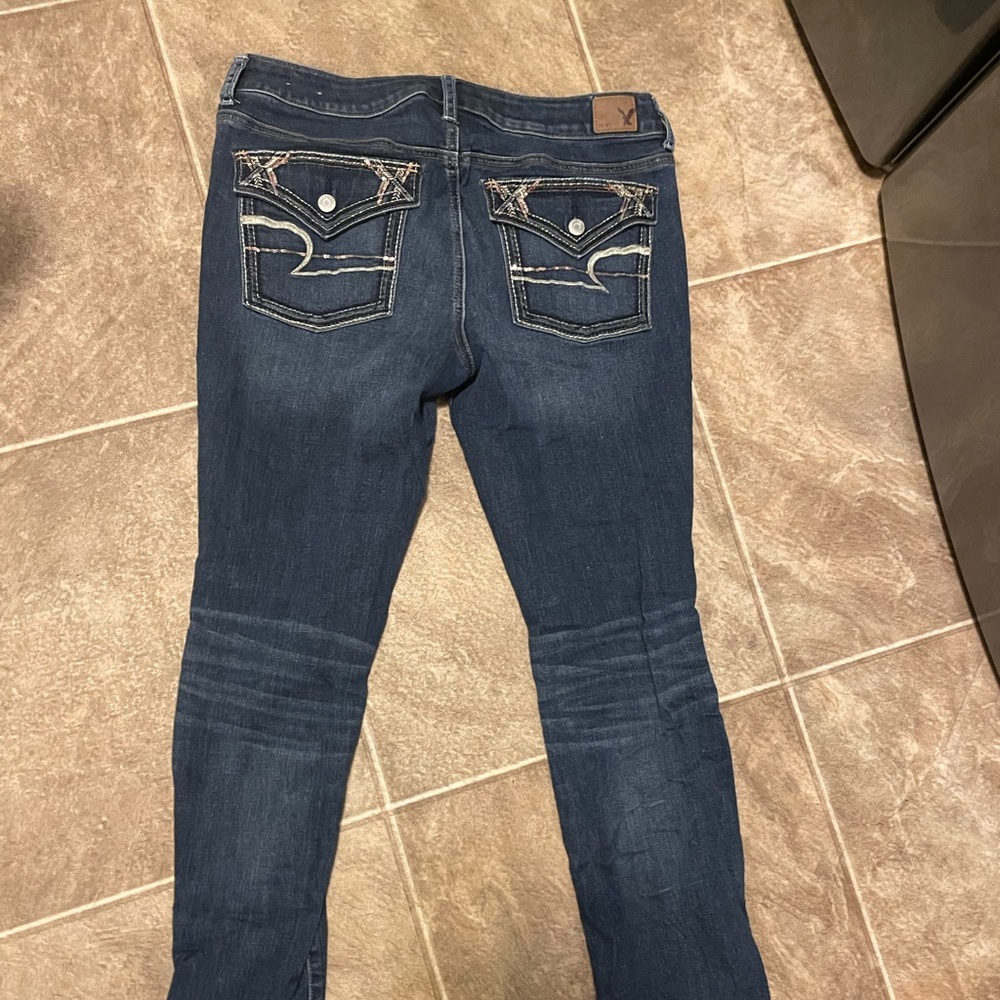 American eagle ripped stretch skinny